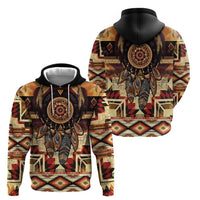 Make America Native Again Zip Hoodie Indigenous Peoples Day - Wonder Print Shop