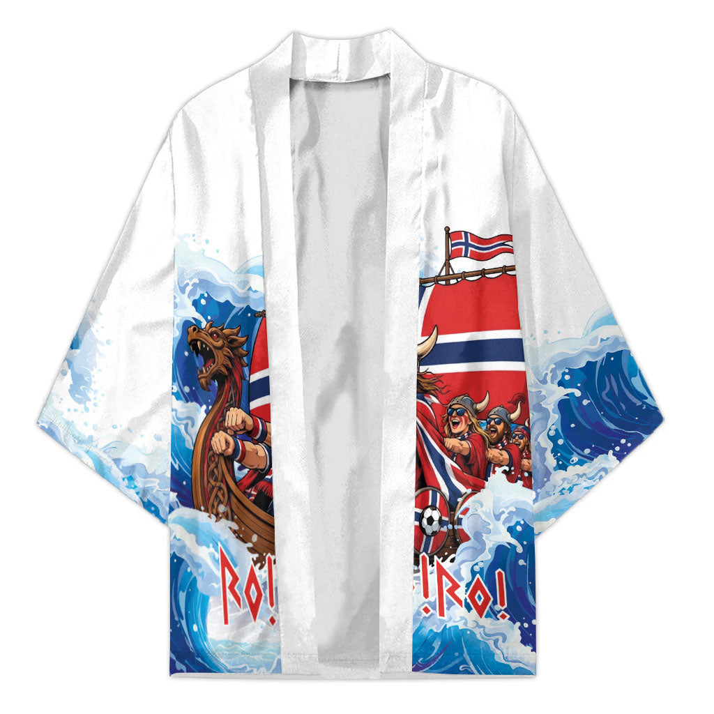 Custom Norway Viking Row - Alt for Norge Kimono Norge Football Supporter Wave Edition