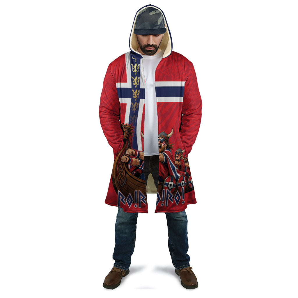 Custom Norway Viking Row - Alt for Norge Cloak Norge Football Supporter Flag Edition