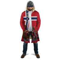 Custom Norway Viking Row - Alt for Norge Cloak Norge Football Supporter Flag Edition
