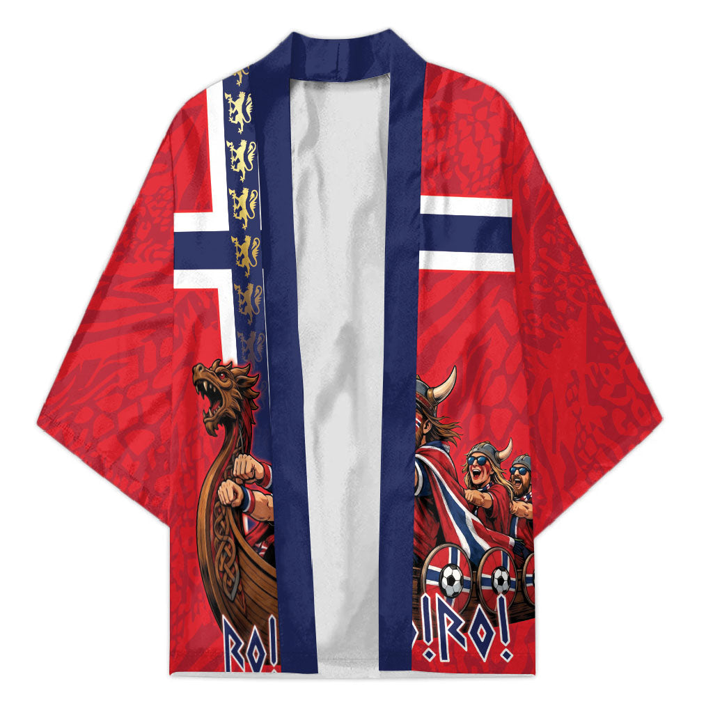 Custom Norway Viking Row - Alt for Norge Kimono Norge Football Supporter Flag Edition