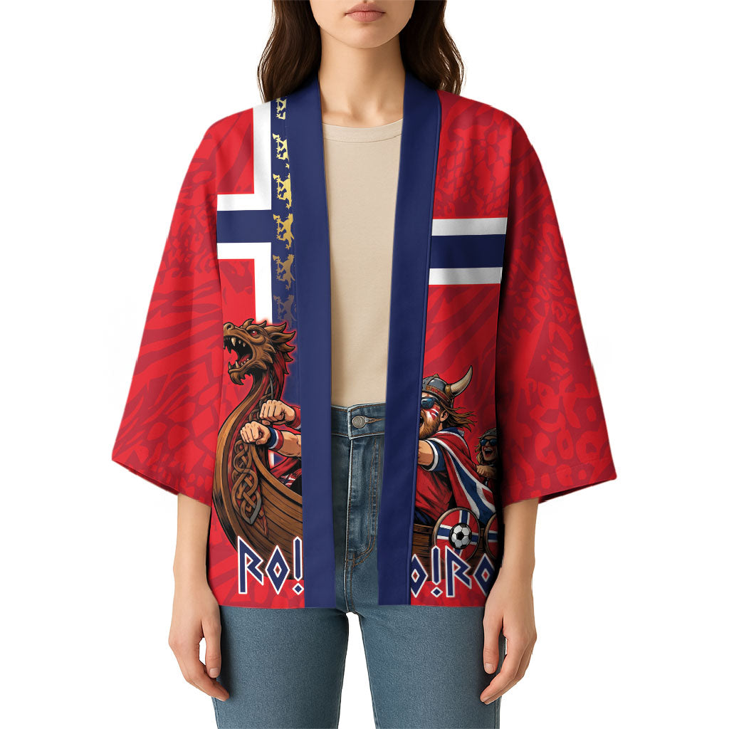 Custom Norway Viking Row - Alt for Norge Kimono Norge Football Supporter Flag Edition
