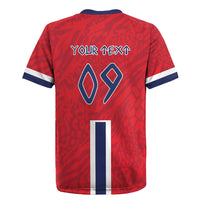 Custom Norway Viking Row - Alt for Norge Rugby Jersey Norge Football Supporter Flag Edition