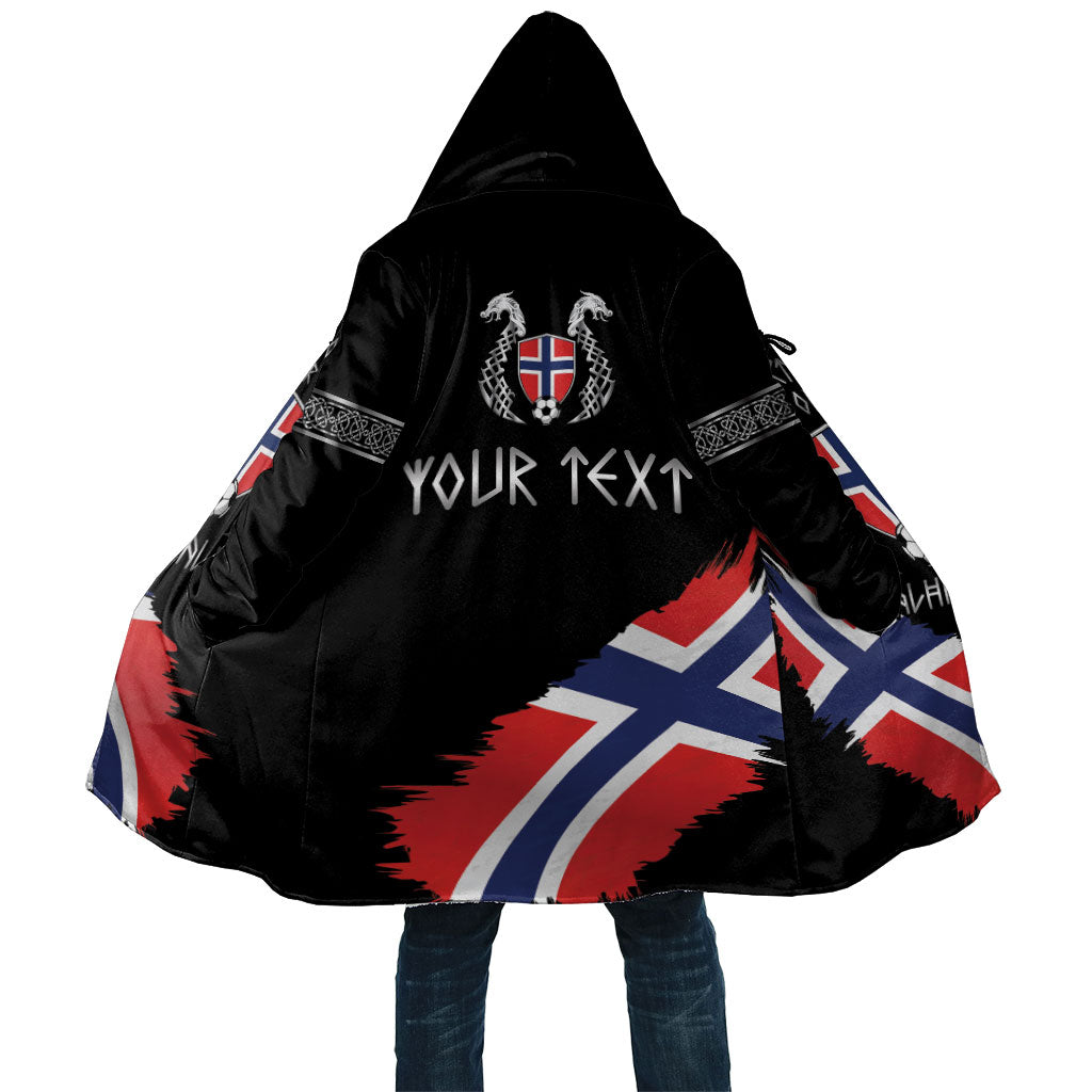 Victory or Valhalla Norway Football Personalized Cloak Norge Football Supporter