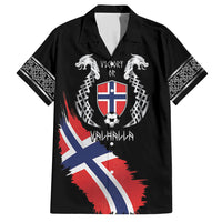 Victory or Valhalla Norway Football Personalized Hawaiian Shirt Norge Football Supporter