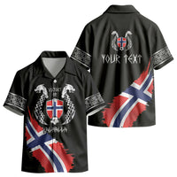 Victory or Valhalla Norway Football Personalized Kid Hawaiian Shirt Norge Football Supporter LT9