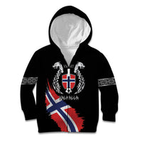 Victory or Valhalla Norway Football Personalized Kid Hoodie Norge Football Supporter