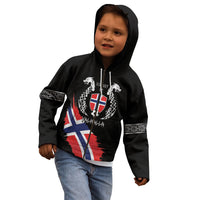 Victory or Valhalla Norway Football Personalized Kid Hoodie Norge Football Supporter