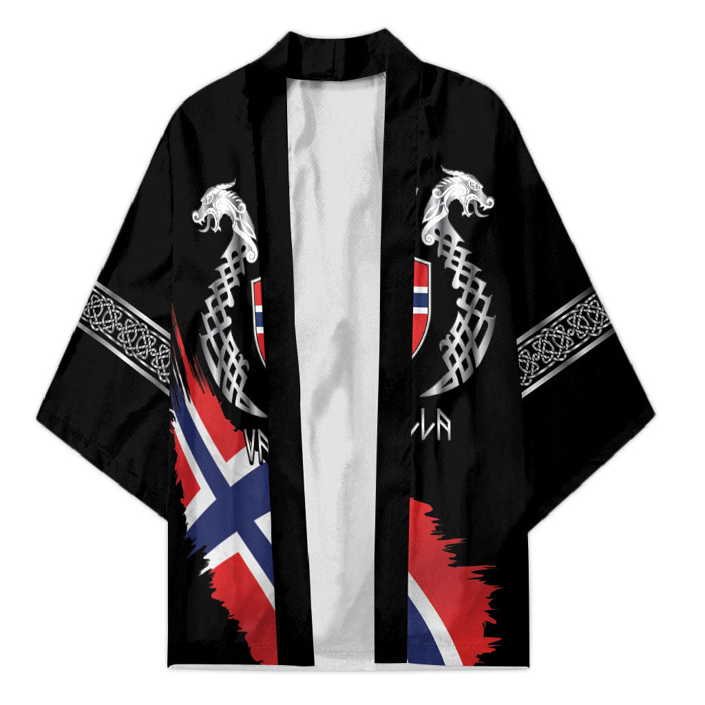 Victory or Valhalla Norway Football Personalized Kimono Norge Football Supporter