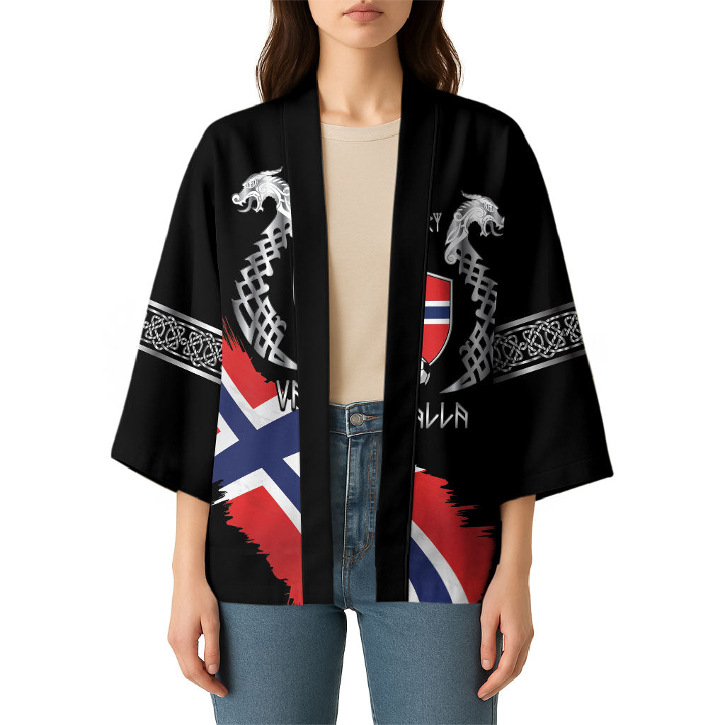 Victory or Valhalla Norway Football Personalized Kimono Norge Football Supporter
