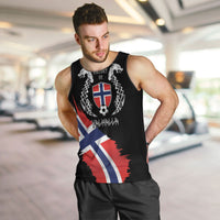 Victory or Valhalla Norway Football Personalized Men Tank Top Norge Football Supporter
