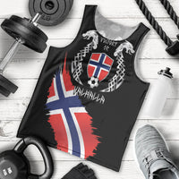 Victory or Valhalla Norway Football Personalized Men Tank Top Norge Football Supporter