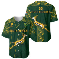 Springboks Rugby Baseball Jersey South Africa Go Champions World Cup 2023 LT9 - Wonder Print Shop