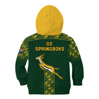 Springboks Rugby Kid Hoodie South Africa Go Champions World Cup 2023 - Wonder Print Shop