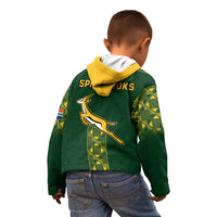 Springboks Rugby Kid Hoodie South Africa Go Champions World Cup 2023 - Wonder Print Shop