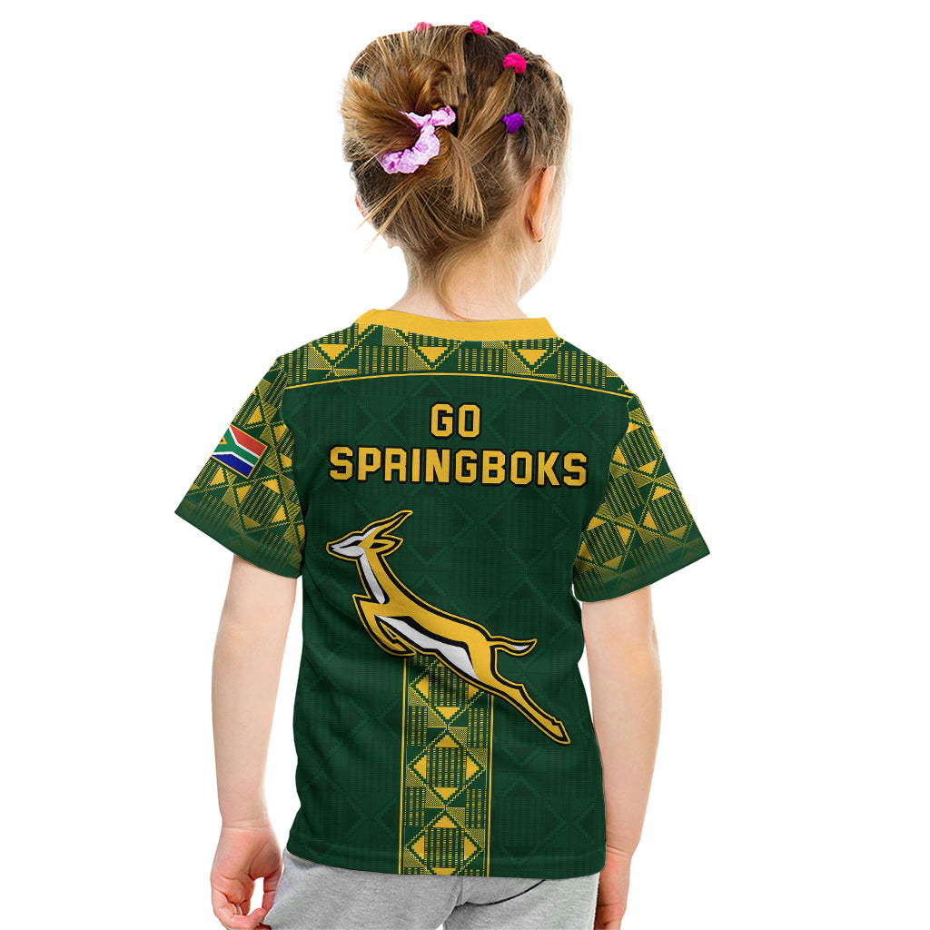 Springboks Rugby Kid T Shirt South Africa Go Champions World Cup 2023 - Wonder Print Shop