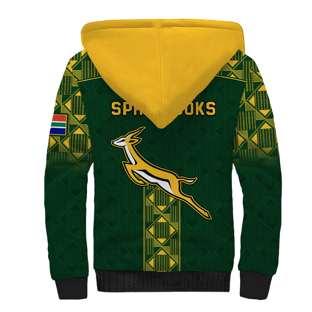 Springboks Rugby Sherpa Hoodie South Africa Go Champions World Cup 2023 - Wonder Print Shop