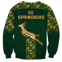 Springboks Rugby Sweatshirt South Africa Go Champions World Cup 2023 - Wonder Print Shop