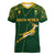 Springboks Rugby Women V Neck T Shirt South Africa Go Champions World Cup 2023 - Wonder Print Shop