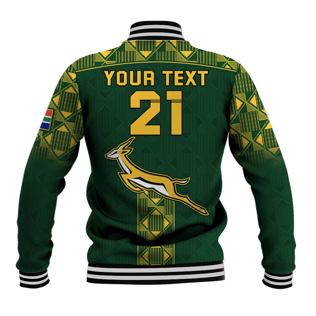 Custom Springboks Rugby Baseball Jacket South Africa Go Champions World Cup 2023 LT9 - Wonder Print Shop
