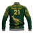 Custom Springboks Rugby Baseball Jacket South Africa Go Champions World Cup 2023 LT9 - Wonder Print Shop
