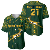 Custom Springboks Rugby Baseball Jersey South Africa Go Champions World Cup 2023 LT9 - Wonder Print Shop