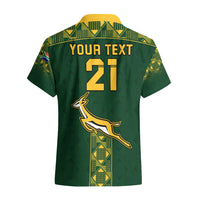 Custom Springboks Rugby Hawaiian Shirt South Africa Go Champions World Cup 2023 - Wonder Print Shop