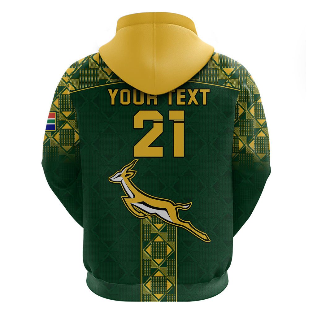 Custom Rugby South Africa Sherpa Hoodie Baby Boks Go Champions LT01