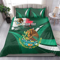 Mexico Hispanic Heritage Personalized Bedding Set With Aguila Mexicana LT9 - Wonder Print Shop