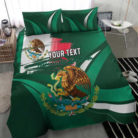 Mexico Hispanic Heritage Personalized Bedding Set With Aguila Mexicana LT9 - Wonder Print Shop