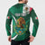 Mexico Hispanic Heritage Personalized Button Sweatshirt With Aguila Mexicana LT9 - Wonder Print Shop