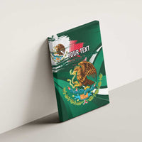 Mexico Hispanic Heritage Personalized Canvas Wall Art With Aguila Mexicana LT9 - Wonder Print Shop