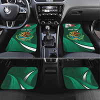 Mexico Hispanic Heritage Personalized Car Mats With Aguila Mexicana LT9 - Wonder Print Shop