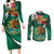 Mexico Hispanic Heritage Personalized Couples Matching Long Sleeve Bodycon Dress and Long Sleeve Button Shirt With Aguila Mexicana LT9 - Wonder Print Shop