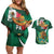 Mexico Hispanic Heritage Personalized Couples Matching Off Shoulder Short Dress and Hawaiian Shirt With Aguila Mexicana LT9 - Wonder Print Shop