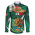 Mexico Hispanic Heritage Personalized Family Matching Long Sleeve Bodycon Dress and Hawaiian Shirt With Aguila Mexicana LT9 - Wonder Print Shop