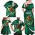 Mexico Hispanic Heritage Personalized Family Matching Off Shoulder Maxi Dress and Hawaiian Shirt With Aguila Mexicana LT9 - Wonder Print Shop
