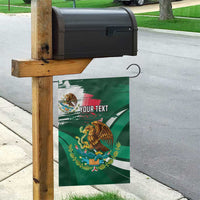 Mexico Hispanic Heritage Personalized Garden Flag With Aguila Mexicana - Wonder Print Shop