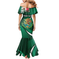 Mexico Hispanic Heritage Personalized Mermaid Dress With Aguila Mexicana - Wonder Print Shop