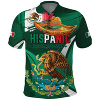 Mexico Hispanic Heritage Personalized Polo Shirt With Aguila Mexicana - Wonder Print Shop