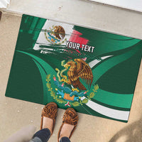 Mexico Hispanic Heritage Personalized Rubber Doormat With Aguila Mexicana - Wonder Print Shop
