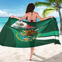 Mexico Hispanic Heritage Personalized Sarong With Aguila Mexicana - Wonder Print Shop