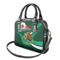 Mexico Hispanic Heritage Personalized Shoulder Handbag With Aguila Mexicana