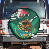 Mexico Hispanic Heritage Personalized Spare Tire Cover With Aguila Mexicana - Wonder Print Shop