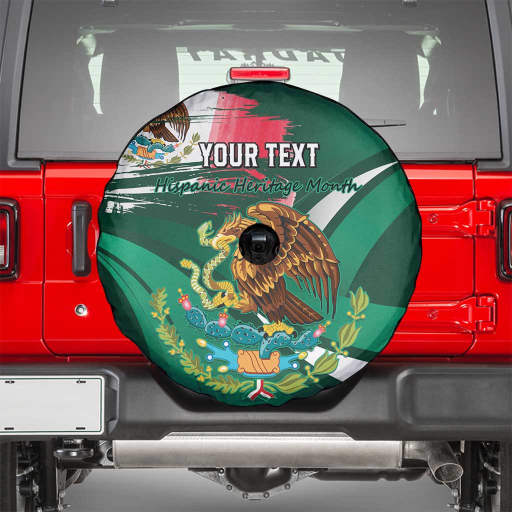 Mexico Hispanic Heritage Personalized Spare Tire Cover With Aguila Mexicana - Wonder Print Shop