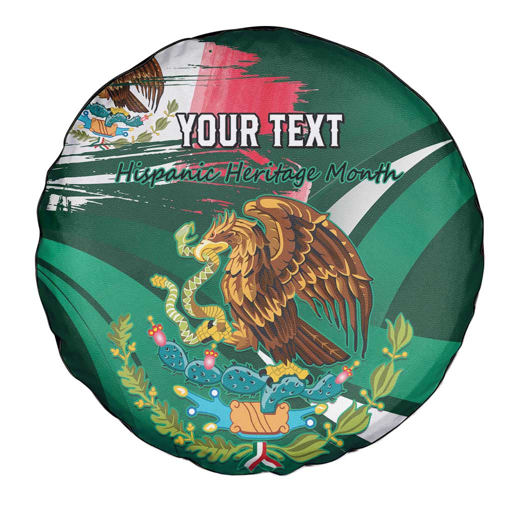 Mexico Hispanic Heritage Personalized Spare Tire Cover With Aguila Mexicana - Wonder Print Shop