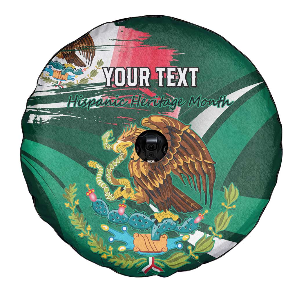 Mexico Hispanic Heritage Personalized Spare Tire Cover With Aguila Mexicana - Wonder Print Shop