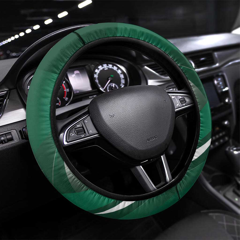 Mexico Hispanic Heritage Steering Wheel Cover With Aguila Mexicana - Wonder Print Shop