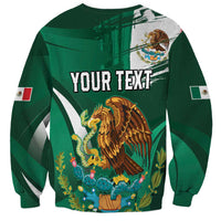 Mexico Hispanic Heritage Personalized Sweatshirt With Aguila Mexicana - Wonder Print Shop