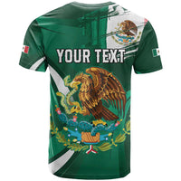 Mexico Hispanic Heritage Personalized T Shirt With Aguila Mexicana - Wonder Print Shop